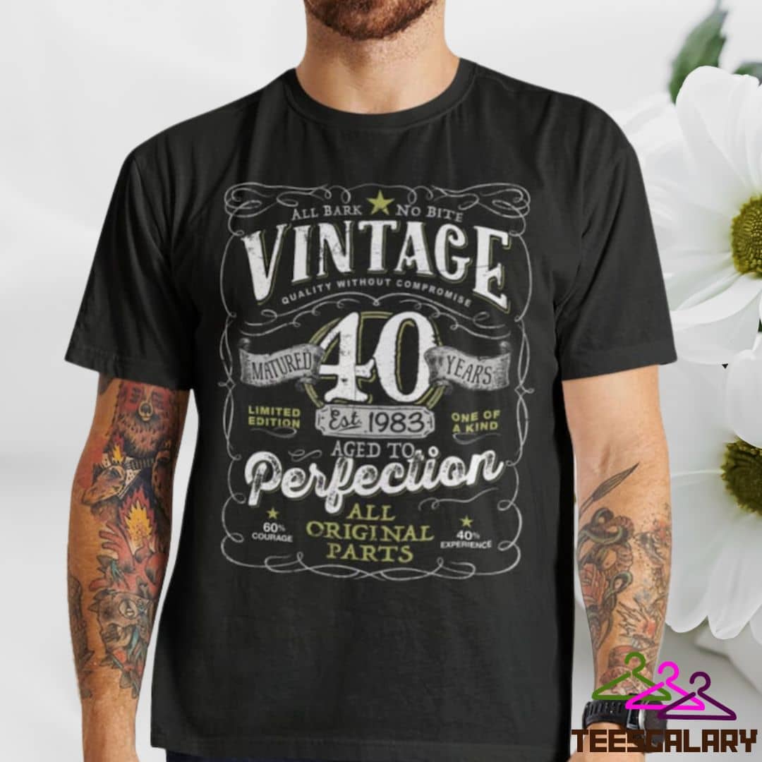 Birthday Shirt For Men and Women born in 1983