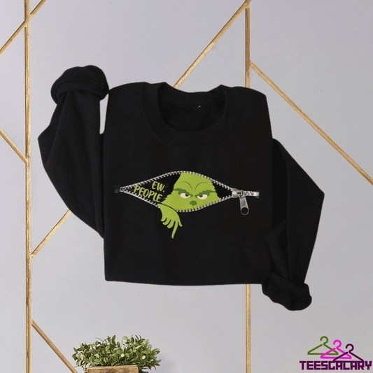 Ew People Funny Grinch Sweatshirt