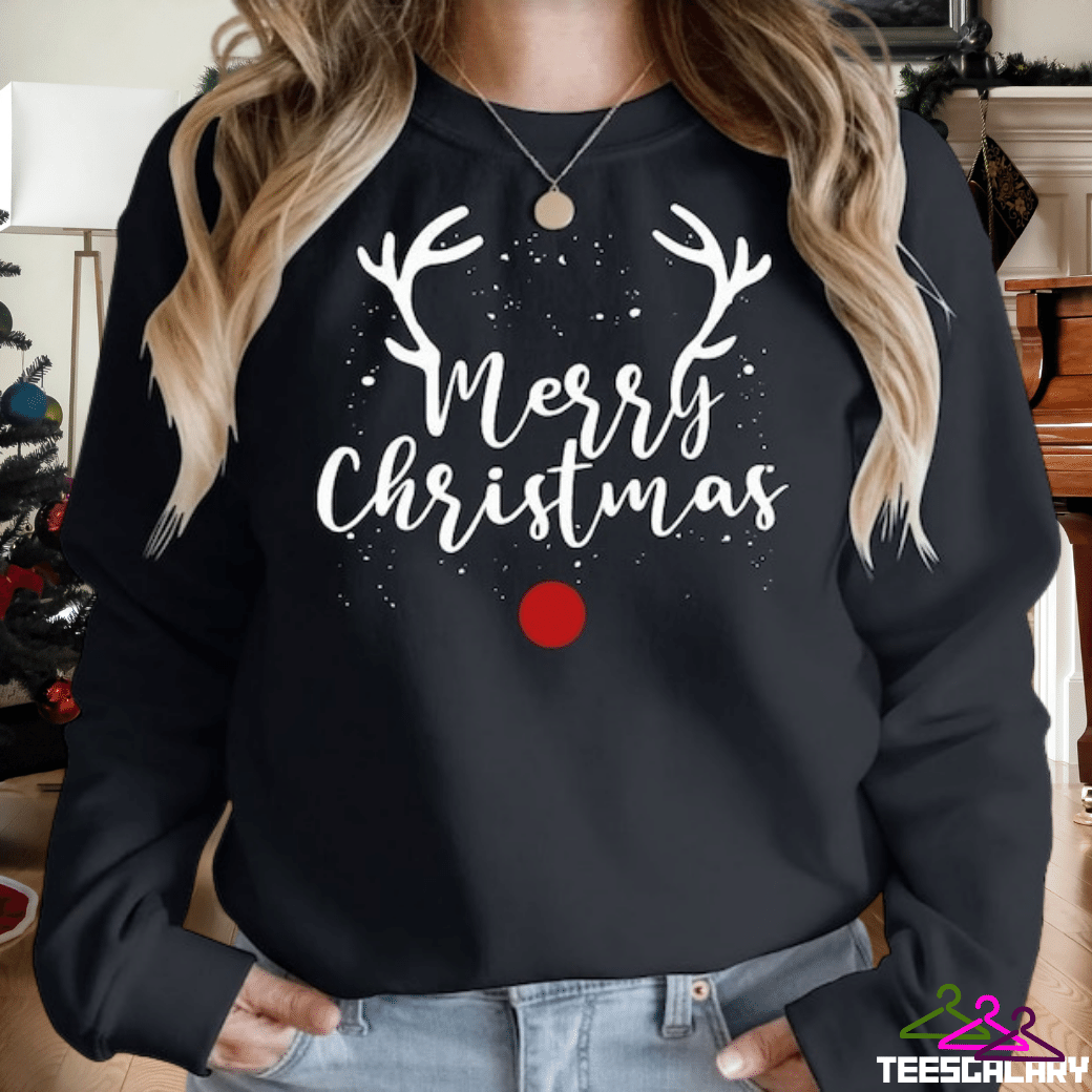 Merry Christmas Sweatshirt For Women