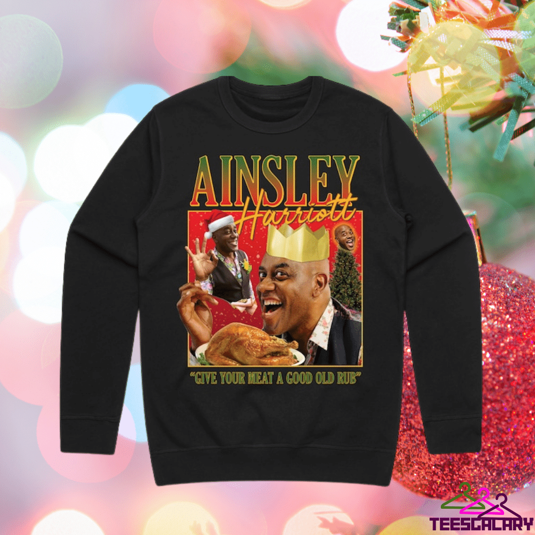 Ainsley Harriott Funny Christmas Sweatshirt