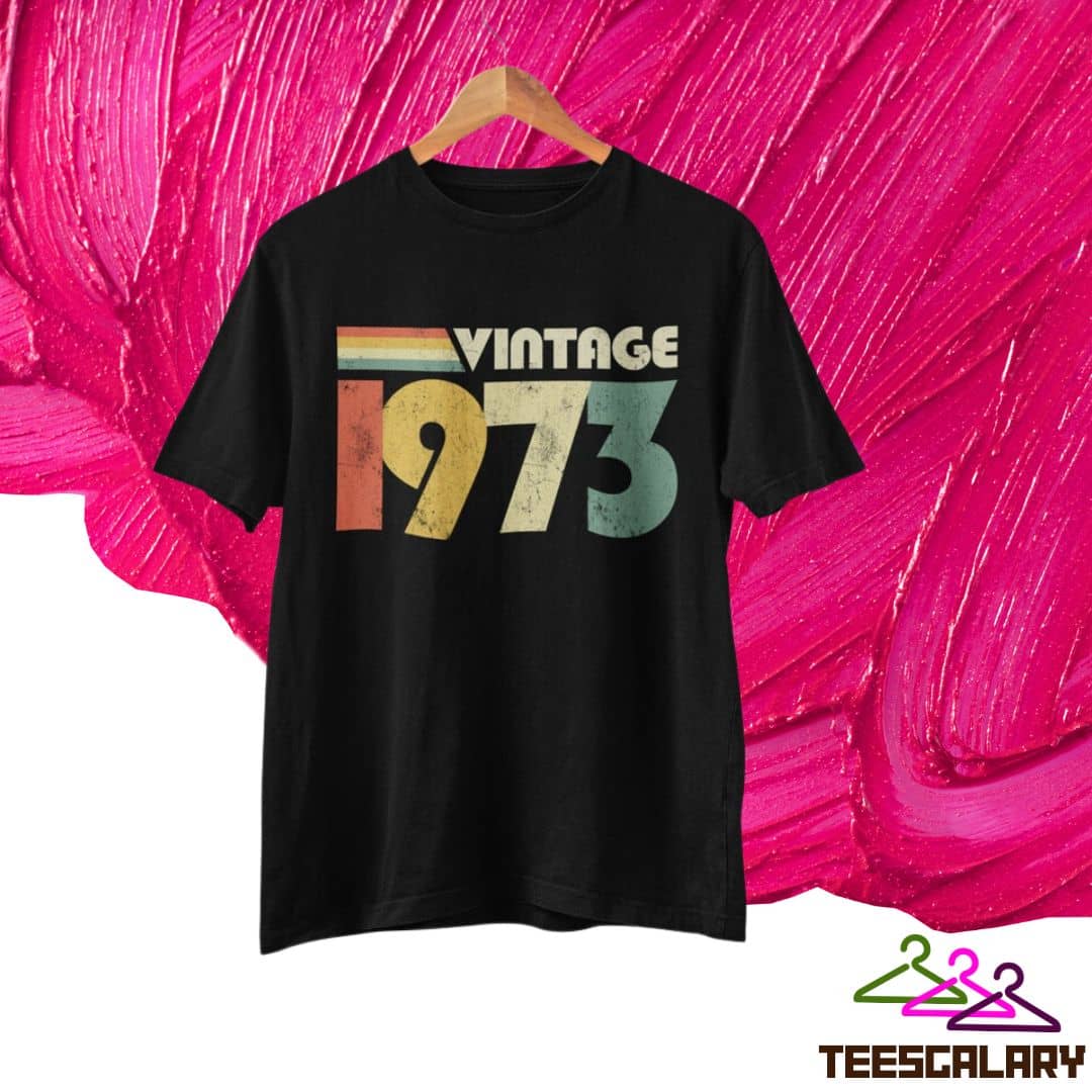 Vintage 1973 50th Birthday T Shirt