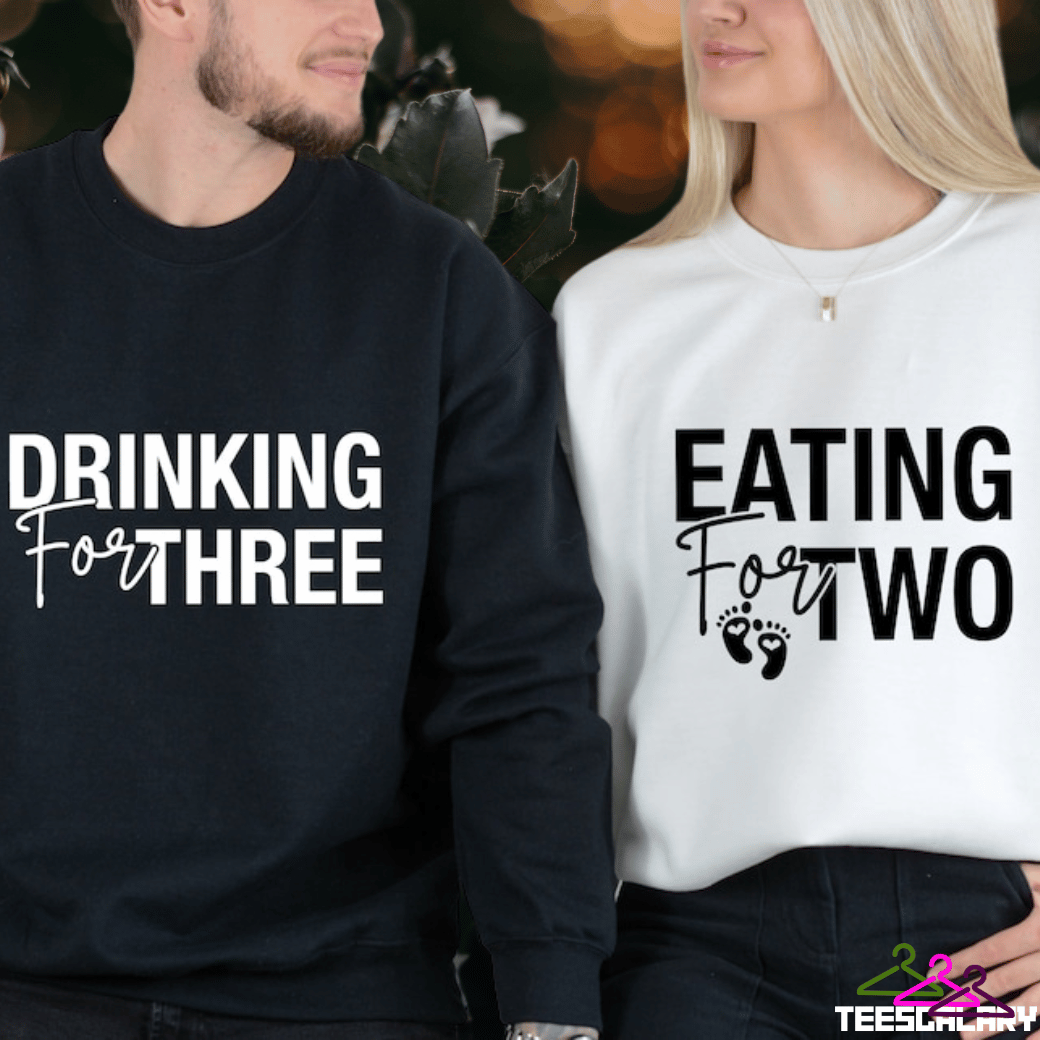 Pregnancy Reveal Couple Sweatshirt