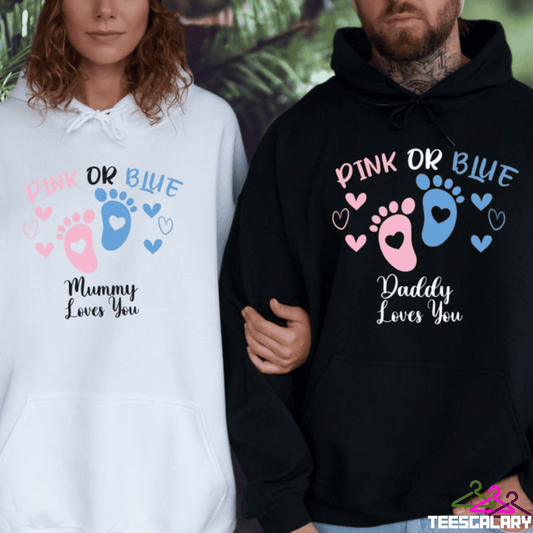 Baby Shower Couple Hoodie